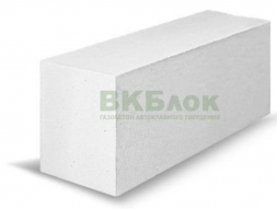 Блок из газобетона ВКБлок, 625x200x250мм, D500