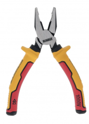 Комбинированные плоскогубцы Dewalt DWHT82810-0, с токоизолирующими рукоятками, 16 см 