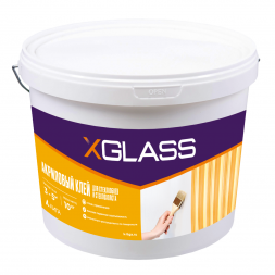 Клей для всех видов обоев Xglass, 10 кг