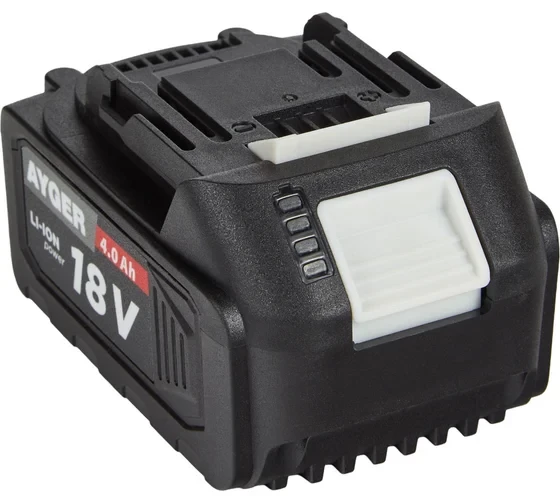 Аккумуляторная литий-ионная батарея AYGER 1840BLM, 4.0 Ач 