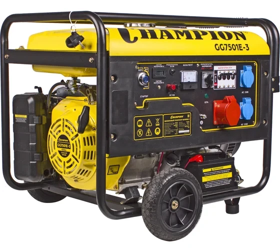 Генератор CHAMPION GG7501E-3