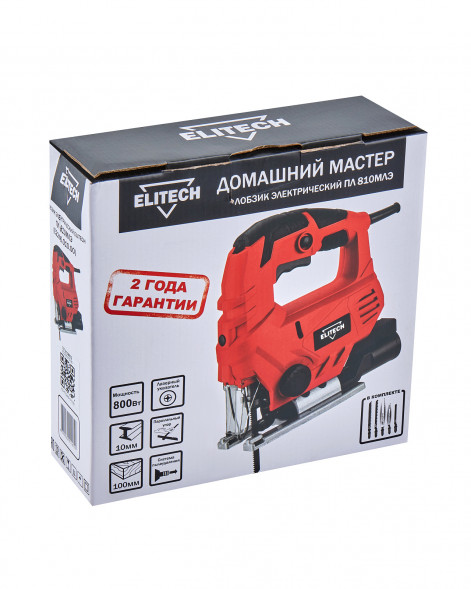 Лобзик Elitech ДМ ПЛ 810МЛЭ (E2206.010.00) 