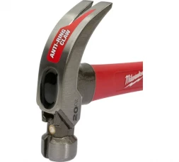 Молоток Milwaukee с рукояткой из стекловолокна, 20 унций, 570 г 