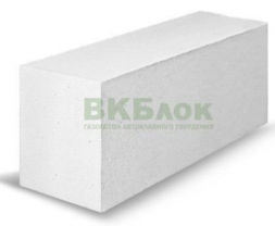 Блок из газобетона ВКБлок, 625x300x200мм, D500