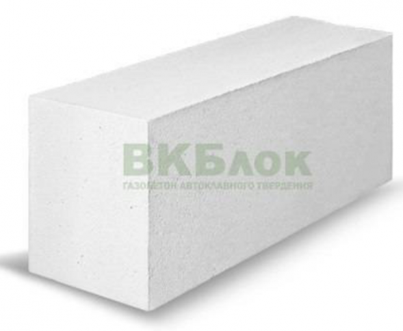 Блок из газобетона ВКБлок, 625x300x200мм, D500