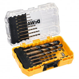 Набор сверл DEWALT DT70727, по металлу Black &amp;amp; Gold HSS-G 14 шт. (DT70727-QZ)