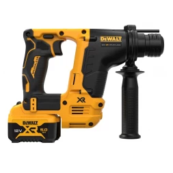 Перфоратор аккумуляторный DEWALT DCH072, 12 В, 1.2 Дж, 4280 уд/мин, с 2 АКБ 5 Ач и ЗУ, в кейсе TSTAK (DCH072P2-QW)