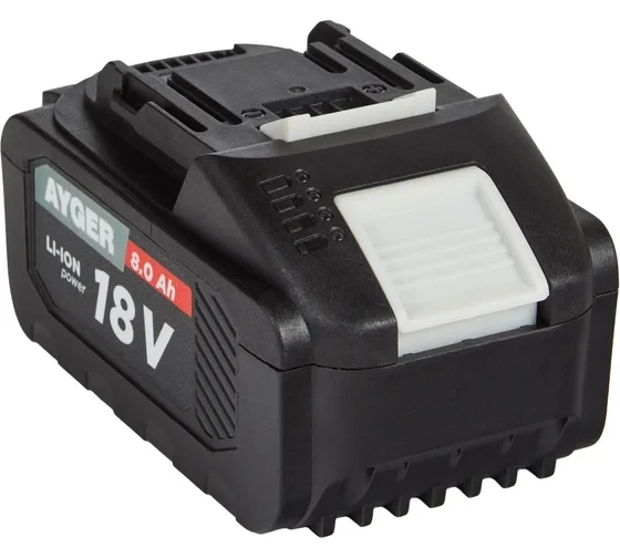 Аккумуляторная литий-ионная батарея AYGER 1880BLM, 8.0 Ач 