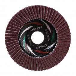Диск лепестковый по металлу Луга Р40 115х22 мм