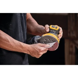 Эксцентриковая шлифмашина аккумуляторная DEWALT DCW210N, 18 В, 125 мм, 12000 кол/мин, без АКБ и ЗУ