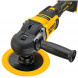  Полировальная машина аккумуляторная DEWALT DCM849P2, 18 В, 2200 об/мин, с 2 АКБ 5 Ач и ЗУ, в сумке (DCM849P2-QW)