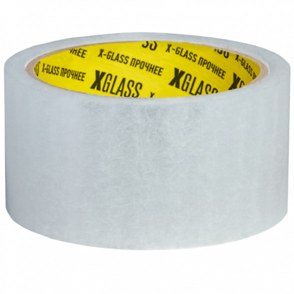 Скотч Xglass 05105 прозрачный, 40 мкм, 50 мм 180 м