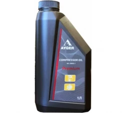 Компрессорное минеральное масло AYGER, 1 л 