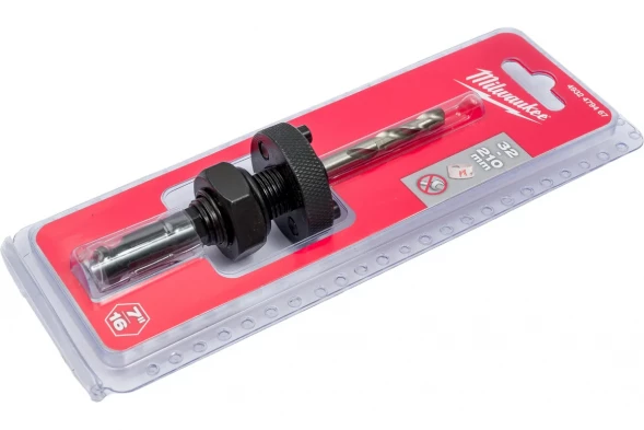 Хвостовик для коронок 32-210 мм (5/8&amp;quot;x18; хвостовик Hex 7/16&amp;quot;) Milwaukee