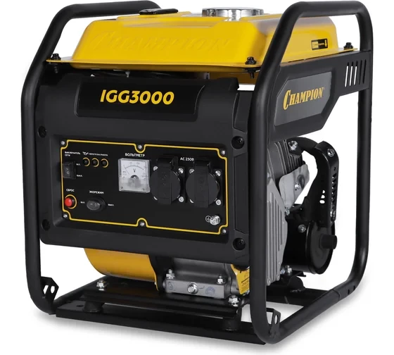 Генератор Champion IGG3000 (2.8/2.9кВт, 7.5лс, 7л)