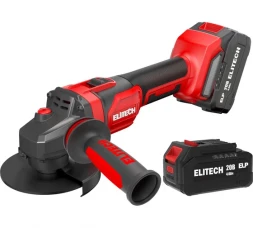 Шлифмашина угловая аккумуляторная Elitech МШУ 2012БЛ (E2213.046.02)