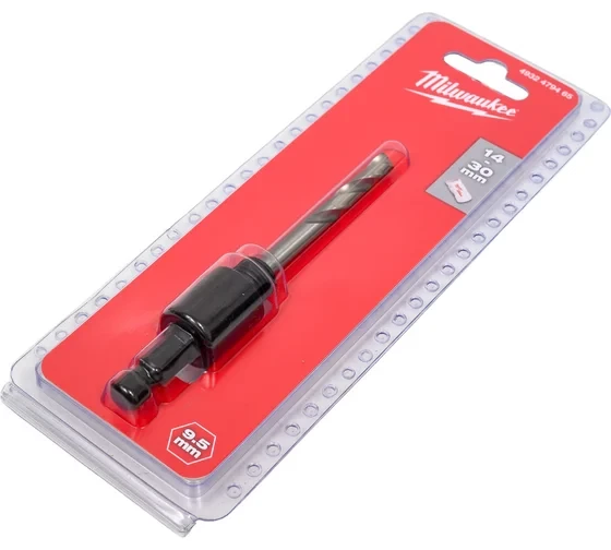 Хвостовик для коронок 14-30 мм (1/2&amp;quot;x20; хвостовик Hex 9.5 мм) Milwaukee