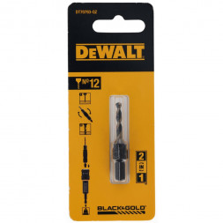 Пилотное сверло с зенкером DEWALT DT70793, №12, 3.56 мм (DT70793-QZ)