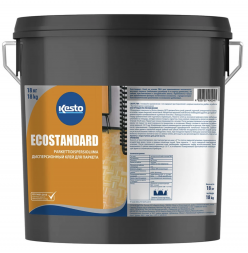 Клей дисперсионный для паркета Kesto EcoStandard, 18 кг