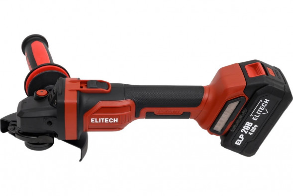 Шлифмашина угловая аккумуляторная Elitech МШУ 2012БЛ (E2213.046.01) 