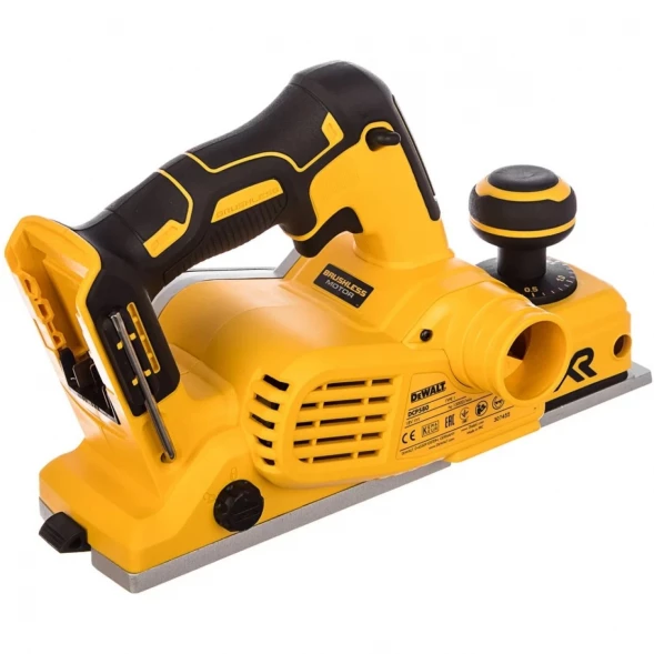 Рубанок аккумуляторный DEWALT DCP580P2, 18 В, 15000 об/мин, 82 мм, с 2 АКБ 5 Ач и ЗУ, в кейсе TSTAK (DCP580P2-QW)