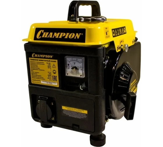 Бензиновый генератор CHAMPION IGG950, инверторный