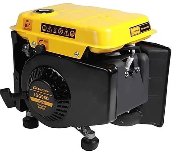 Бензиновый генератор CHAMPION IGG950, инверторный