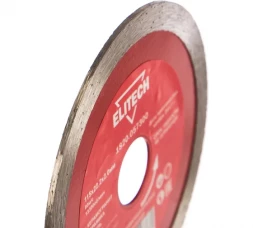 Диск алмазный отрезной сплошной (115х22.2 мм) Elitech 1820.057300