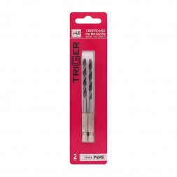 Сверло с шестигр.хв.по металлу Trigger 73440 Р6М5 4,0 мм (уп. 2 шт.)