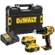 Дрель-шуруповерт аккумуляторная ударная DEWALT DCD709M2T, 18 В, 1650 об/мин, 28050 уд/мин, с 2 АКБ 4 Ач и ЗУ, в кейсе TSTAK 