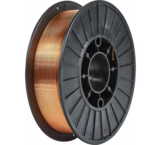 Проволока сварочная омедненная AYGER WW0,8/5,  0.8 мм, 5 кг 