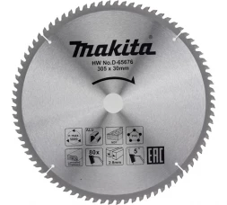 Диск пильный универсальный Makita D-65676 (305х30х2.8 мм; 80Т) 