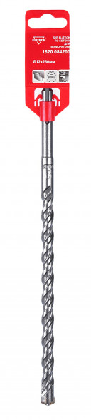 Квадробур с двойной спиралью по бетону (12x260 мм; SDS+) Elitech 1820.084200