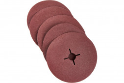 Круг фибровый шлифовальный для УШМ, P40, 115x22мм, 5шт Elitech 1820.167000 