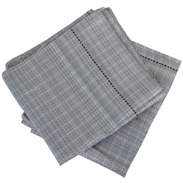 Мешок для мусора ПП полипропиленовый 55х95 см Премиум, серый