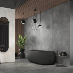 Керамогранит Concrete антрацит 60x120 см