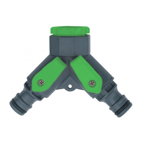 Распределитель двухканальный Farina 93474, 3/4&amp;quot; (120)