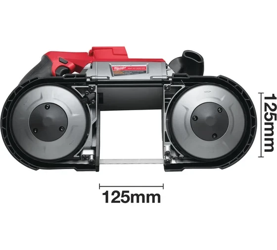 Ленточная пила аккумуляторная Milwaukee M18 CBS125-0 FUEL