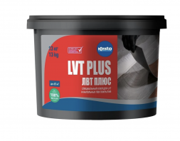 Клей акриловый для ПВХ и LVT плитки Kesto LVT Plus, 13 кг