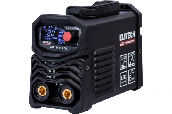 Инверторный сварочный аппарат Elitech HD WM 180 Pulse 
