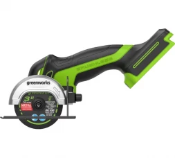 Мини-пила дисковая аккумуляторная Greenworks GD24UCS без АКБ и ЗУ