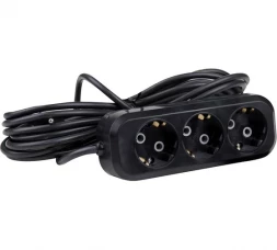 Удлинитель бытовой АYGER ПВС 3x0,75 ГОСТ 3500Вт 3 гнезда 7м