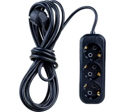 Удлинитель бытовой АYGER ПВС 3x0,75 ГОСТ 3500Вт 3 гнезда 7м