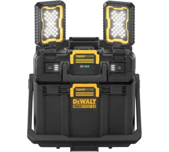 Ящик для инструмента DEWALT TOUGHSYSTEM DWST08061-1, c прожекторами, 4000 лм, 14 л