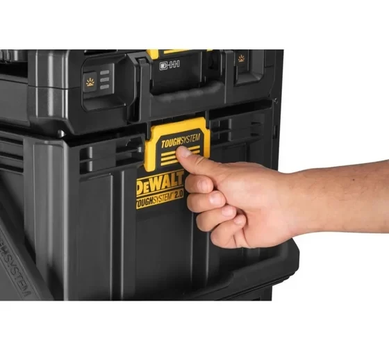 Ящик для инструмента DEWALT TOUGHSYSTEM DWST08061-1, c прожекторами, 4000 лм, 14 л