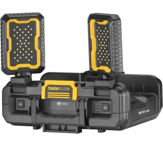 Ящик для инструмента DEWALT TOUGHSYSTEM DWST08061-1, c прожекторами, 4000 лм, 14 л