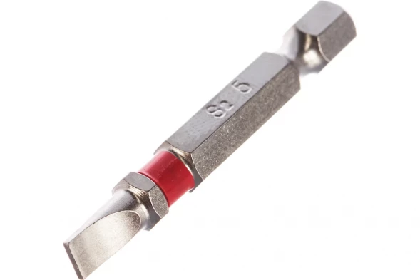  Биты (2 шт; SL5; 50 мм; S2; 54-58 HRC) Elitech 1820.071700