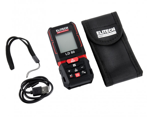 Дальномер Elitech HD LD 80