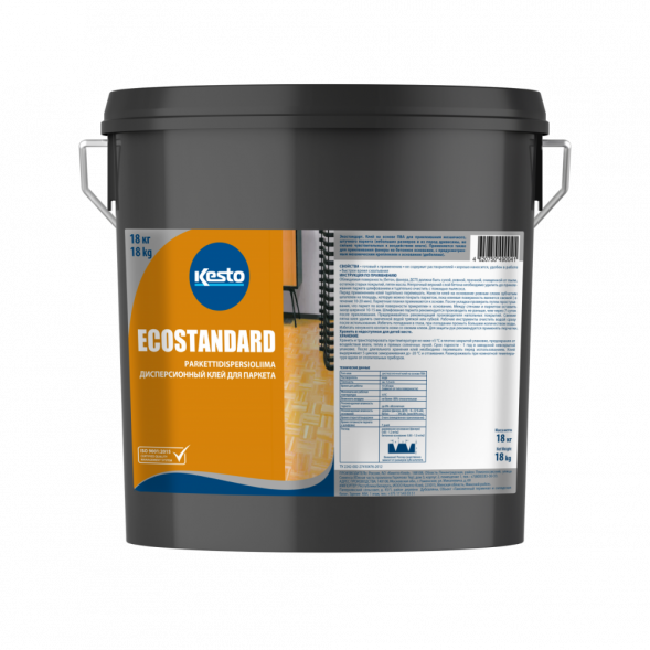 Клей дисперсионный для паркета Kesto EcoStandard, 18 кг