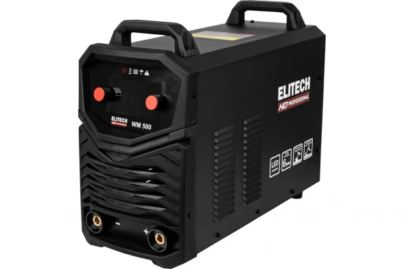 Сварочный инвертор Elitech HD ММА WM 500 (21,6кВт, 500А)